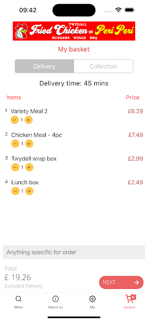 Fried Chicken Peri Peri Screenshot 3