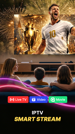 IPTV Smart Player & Stream Screenshot 0