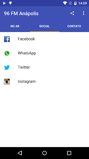 96 FM Anápolis Screenshot 1
