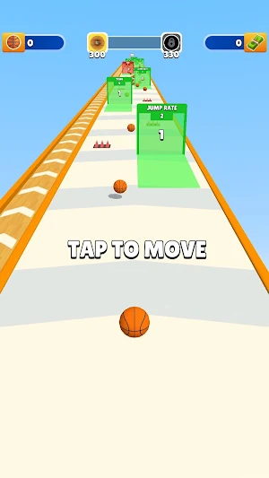 Basketball Runner Screenshot 0