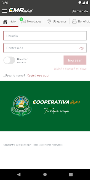 CMR Movil Screenshot 0