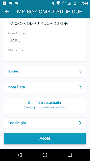 Meus Ativos Fixos Screenshot 1