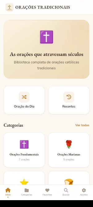 Orações Tradicionais Screenshot 0