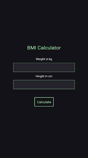 Bmi Calculator Screenshot 0