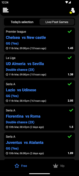 BW Betting Tips Screenshot 2