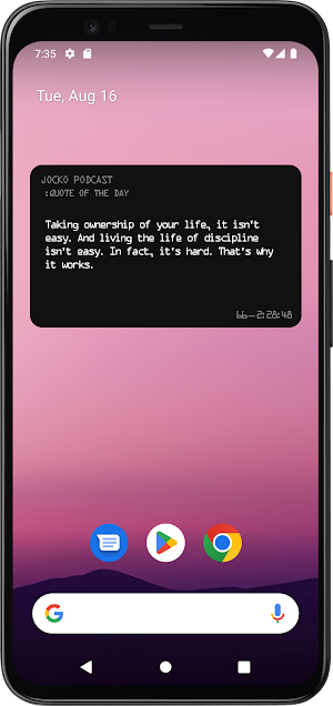 Jocko Quote Database Screenshot 3