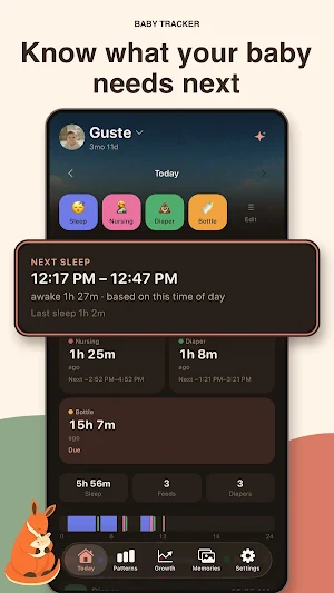 Buma: Baby & Newborn Tracker Screenshot 2