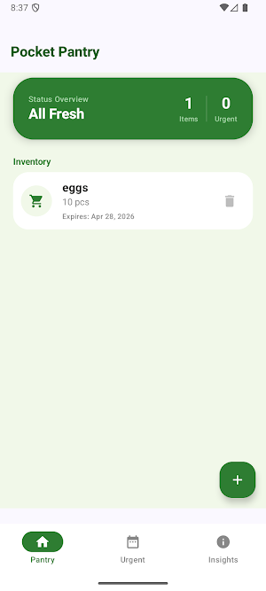 Pocket Pantry Screenshot 2