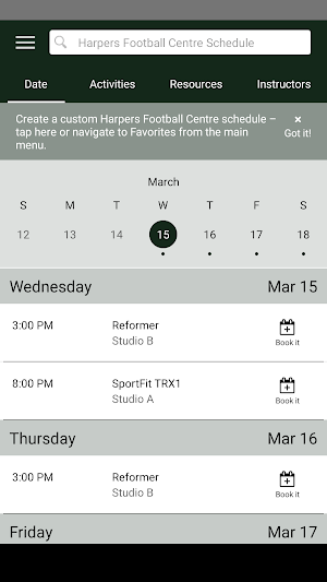 Harpers Football Centre Screenshot 2