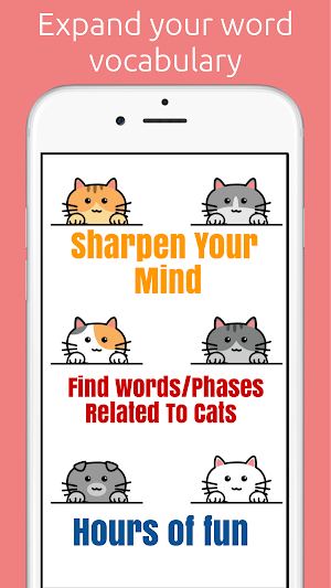 Cat Word Finder Puzzle Screenshot 0