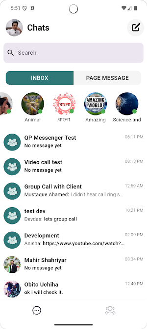 QPoss Messenger Screenshot 1