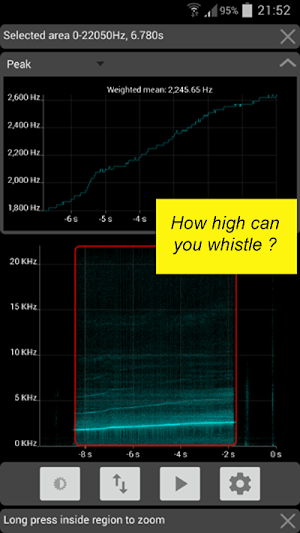 Sound Spectrum Explorer Screenshot 3