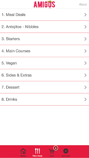 Amigos Mexican Restaurant Screenshot 1