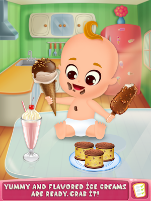 Mommy Homemade Ice Cream Cooking Screenshot 0