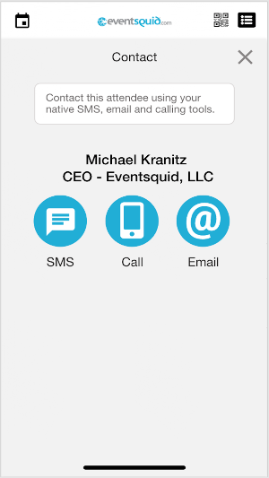Eventsquid Contact Scan Screenshot 3