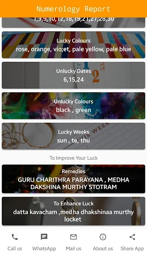 Business Numerology Calculator Screenshot 1