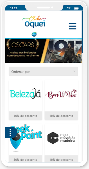 Clube Oquei Telecom Screenshot 1