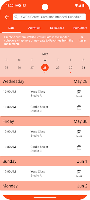 YWCA Central Carolinas Screenshot 2