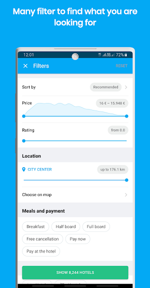 Booking Flights and Hotels - Travel deals Screenshot 3