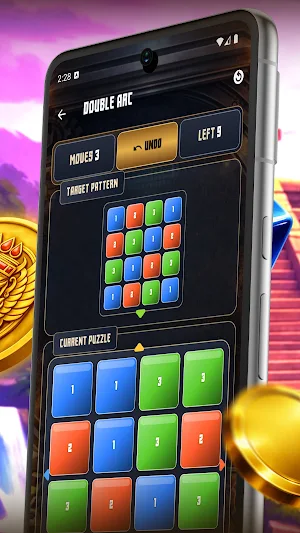 BLOCK SHIFT Pattern Puzzle Screenshot 1