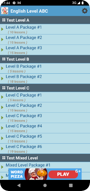 English Level ABC Screenshot 0