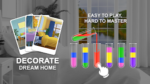 Color sort: Decor Dream Home Screenshot 2