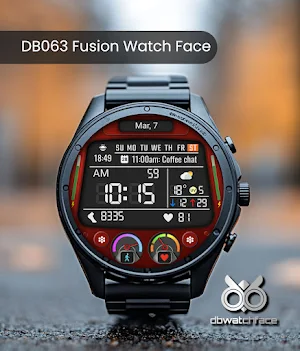 DB063 Fusion Watch Face Screenshot 1