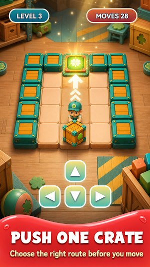 Clover Bouncy Quest: Puzzle Screenshot 1