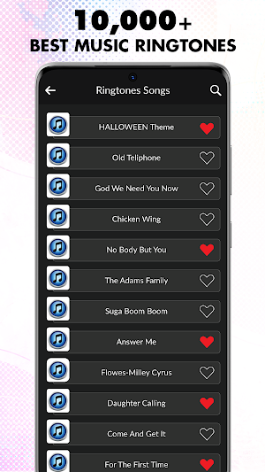 Phone Ringtones Songs Screenshot 0