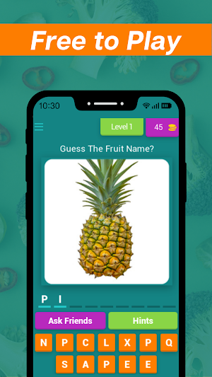 Fruits Picture Quiz Screenshot 0