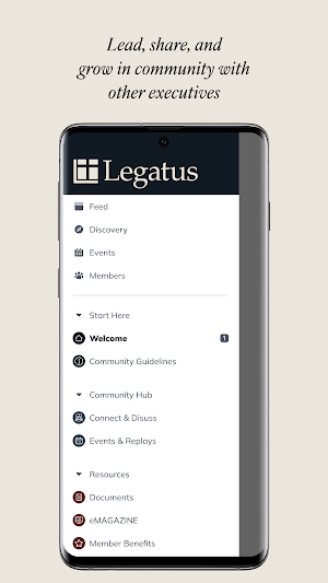 Legatus Connect Screenshot 3