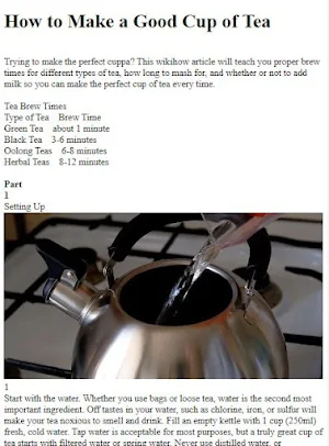 Tea Recipes Guide Screenshot 2