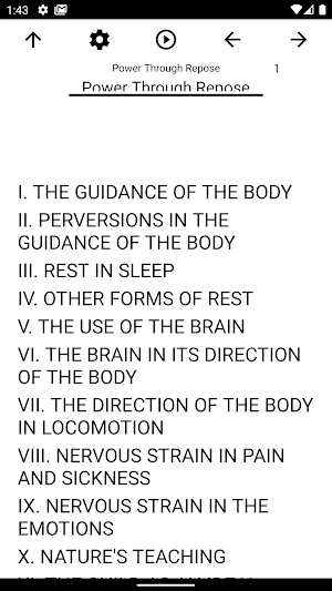 Book, Power Through Repose Screenshot 0