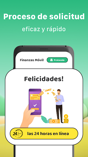 Finanzas Móvil-Préstamos Cash Screenshot 1