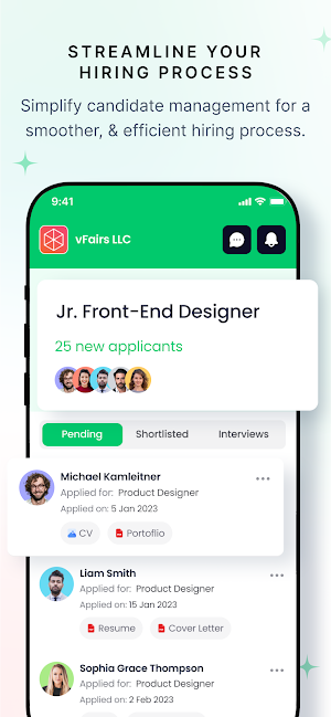 Jobulus Recruiter Screenshot 1