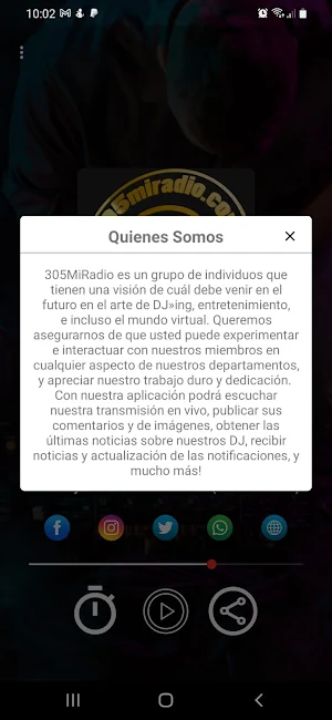 305 Mi Radio Screenshot 3