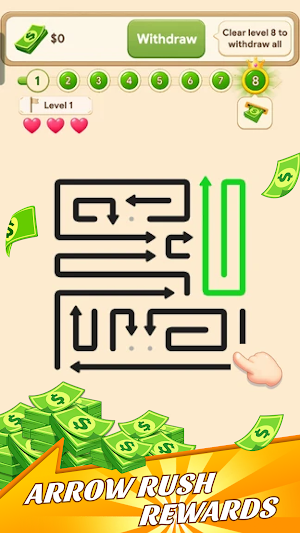 Arrow Smash：Earn Cash Screenshot 0