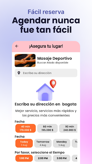 Mimat - Masajes a domicilio Screenshot 2