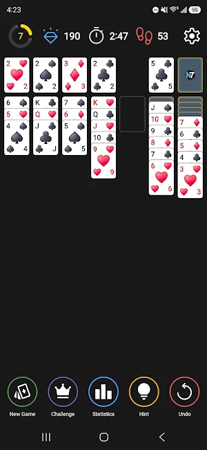 Classic Solitaire for Seniors Screenshot 2
