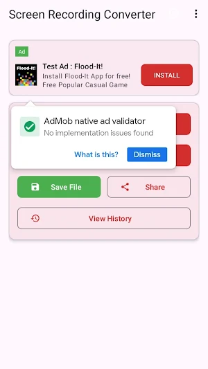 Screen Recording Converter Screenshot 0