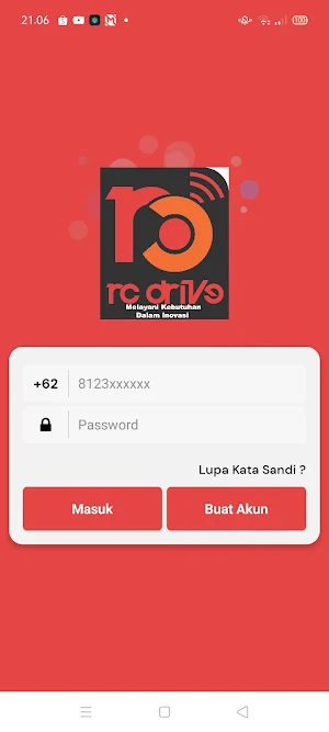 Rcdrive - Transportasi Online Screenshot 0