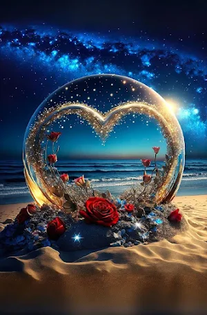 love hearts aesthetic Screenshot 3