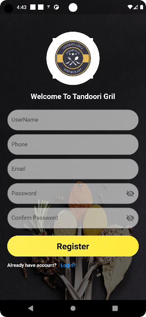 Tandoori Grill Screenshot 1