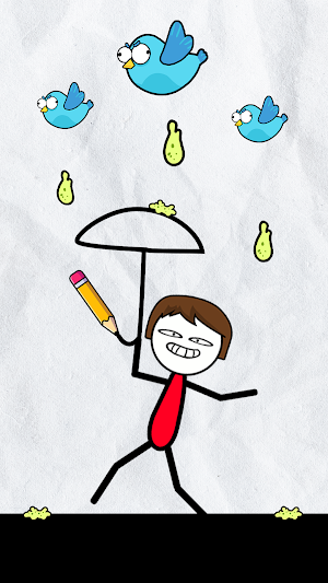 Save Stickman: Ragdoll Puzzle Screenshot 1