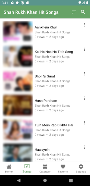 Shah Rukh Khan Hit Songs Screenshot 2
