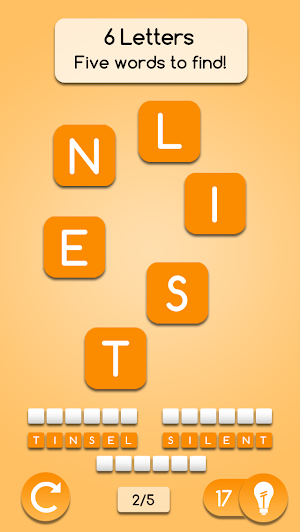 AnagrApp - Brain Training with words : Brain games Screenshot 2