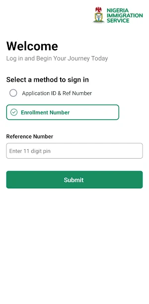 NIS Passport Tracker Screenshot 1