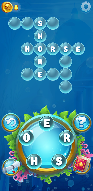 Gold for words: anagram games Screenshot 0