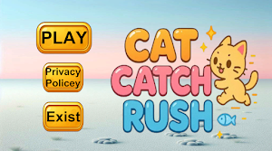 Cat Catch Rush Game Screenshot 0