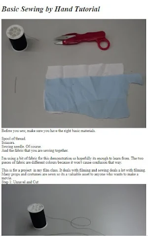 How to Hand Sew Basic Stitches Screenshot 0